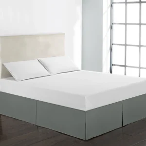 Housse traversin, Jupe de lit en tissu polyester élastique, couvre-lit de style pastoral