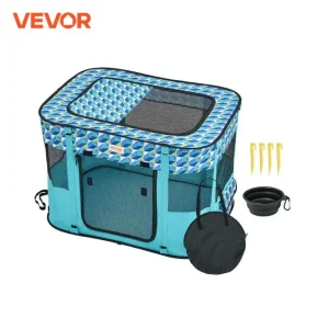 Cage, Tente pour animaux de compagnie, portable et pliable, chenil, abri étanche pour chiots, intérieur, extérieur, voyage, camping