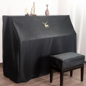 Housse de piano de luxe, housse anti-poussière de piano nordique épaissie