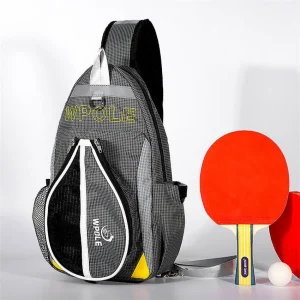 Sac de rangement pour raquettes de tennis de table en nylon de haute qualité, idéal pour les sports et les loisirs