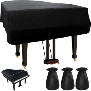 Housses de protection pour pédales de piano, 3 pièces, housses de protection pour pédales de piano