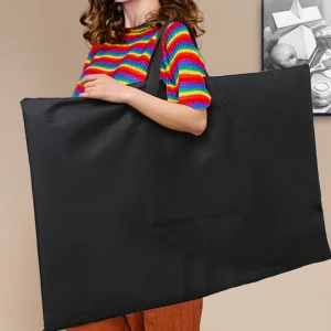 Housse tableau de peinture, Sac de rangement pour tableau de peinture A1, sac de rangement étanche pour dessin, croquis, étui d'art, sac fourre-tout de voyage noir