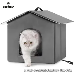 Maison pliable pour chat, une maison chaude pour chat et chien en hiver, sac rafraichissant pour été