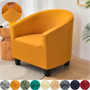 Housse de fauteuil club, canapé antidérapante, pour salon