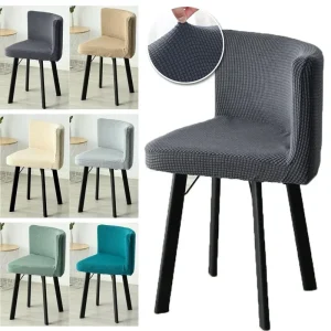 Housse de chaise triangulaire élastique, pour salle à manger, bureau, hôtel, loisirs, fête