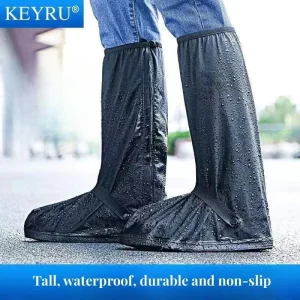 Couvre-chaussures imperméables pour fortes pluies, Couvre chaussures antidérapants et réutilisables