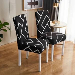 Housse de chaise de salle à manger, avec housse de siège