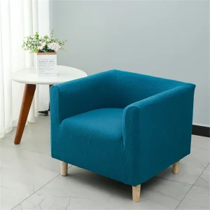 Housse de fauteuil, avec mousse et extensible, style jacquard