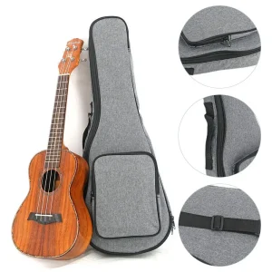 Housse, Étui pour guitare, basse électrique, ukulélé, tissu Oxford imperméable, en sac à dos