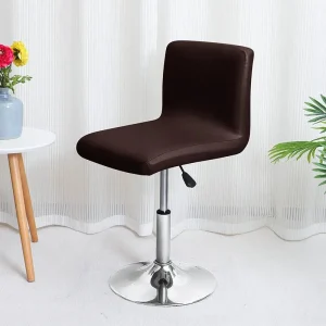Housse de tabouret, de chaise de bar, en cuir PU, imperméable, durable et facile à nettoyer