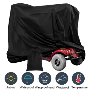 Housse pour scooter, vélo, imperméable, protection contre la poussière, la neige, la pluie et le soleil.