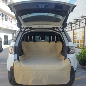 Housse de siège auto pour chien, tapis de coffre de voiture imperméable et lavable