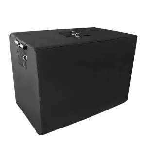 Housse de protection pour cage de chien en tissu Oxford 210D, anti-poussière, étanche, pliable, pour extérieur