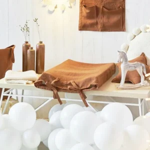 Housse de matelas à langer en coton pour nouveau-né, literie pour bébé