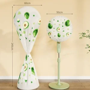 Housse de protection pour ventilateur mural, réutilisable, imperméable, contre la poussière et les intempéries