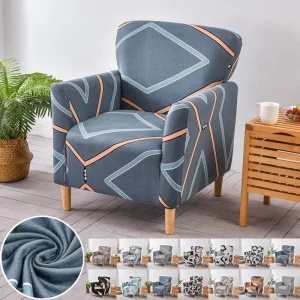 Housses de fauteuil club, élastiques, pour décoration