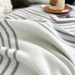 accessoire déco tissé arches gris