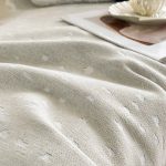 accessoire home déco tissé écru