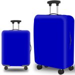 bleu - housse de valise design