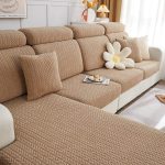 café motif wool - 1 pièce - housses de coussin 45x45cm