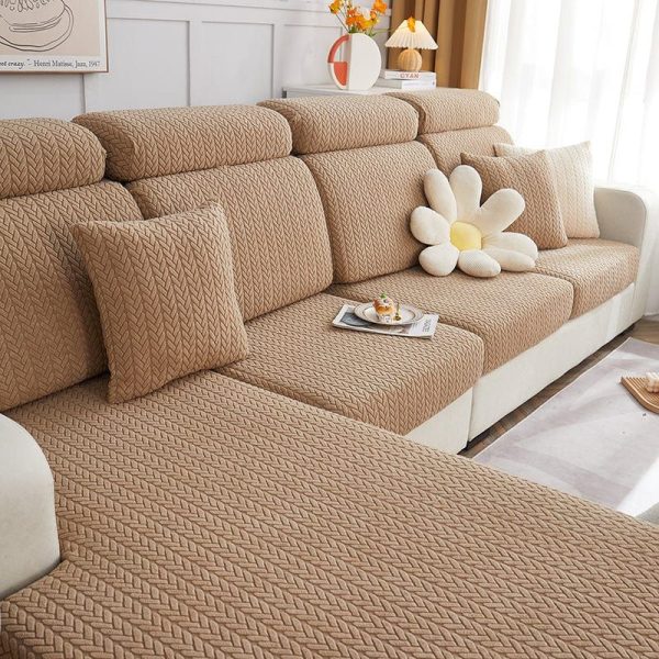 café motif wool - 1 pièce - housses de coussin 45x45cm