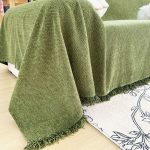 couverture herringbone olive