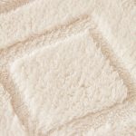 couvre canapé polaire écru