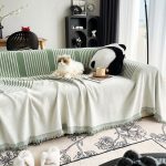 déco canapé arches vert menthe