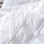 drap housse blanc anti-humidité