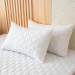 drap housse blanc pour lit