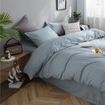 drap pour lit bleu ciel