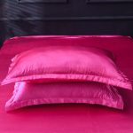 drap rose fushia doux et confortable