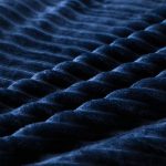 draps en velours bleu marine