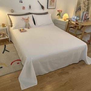 draps housse de qualité supérieur blanc
