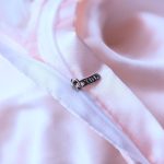 ensemble de draps rose clair satin