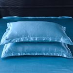 ensemble de literie bleu ciel