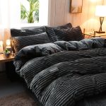 ensemble de literie noir velours