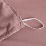 ensemble literie rose pêche