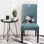green deer - housse de chaise extensible
