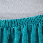 housse de canapé clic clac en velours bleu turquoise