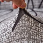 housse de canapé extensible marron