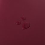 housse de chaise élégante en simili cuir bordeaux