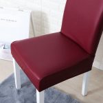 housse de chaise en cuir simili haut de gamme