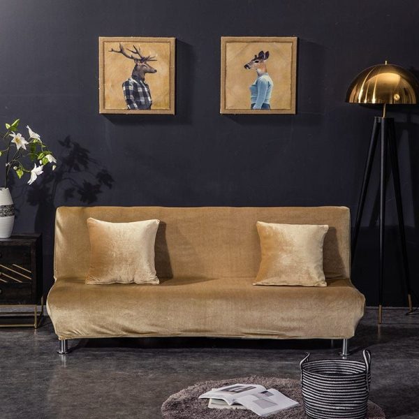 housse de clic clac en velours café