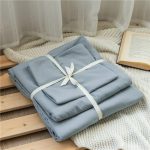 housse de couette bleu ciel