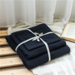 housse de couette bleu marine