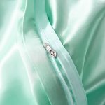 housse de couette et drap housse vert opaline