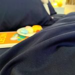 housse de drap bleu marine haut de gamme