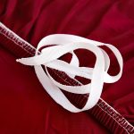 housse de fauteuil en velours Bordeaux