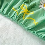 housse de lit imperméable flower